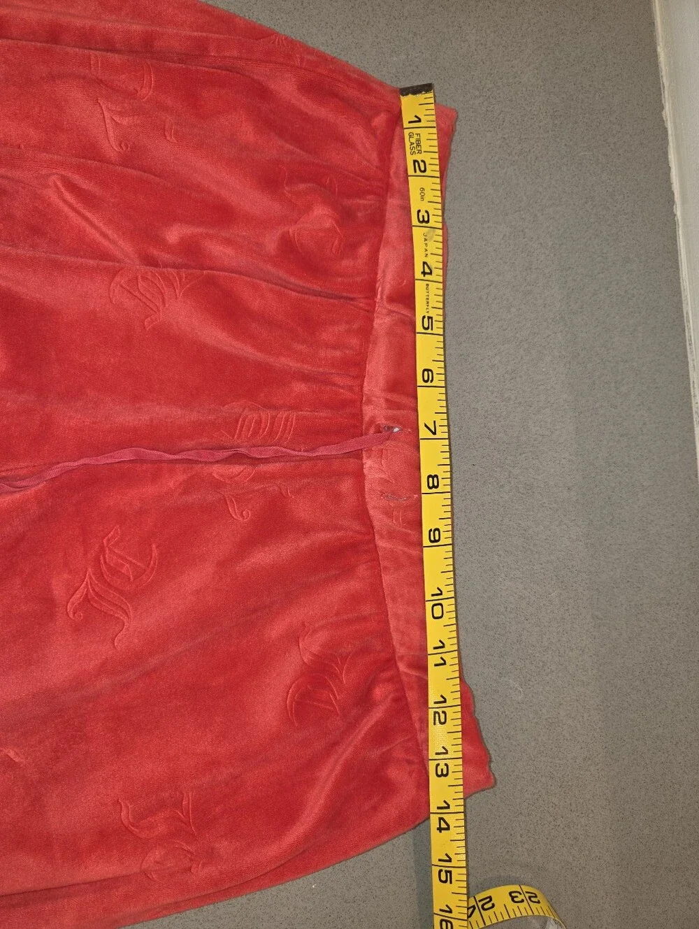 Juicy Couture Red Velour Pajama Set